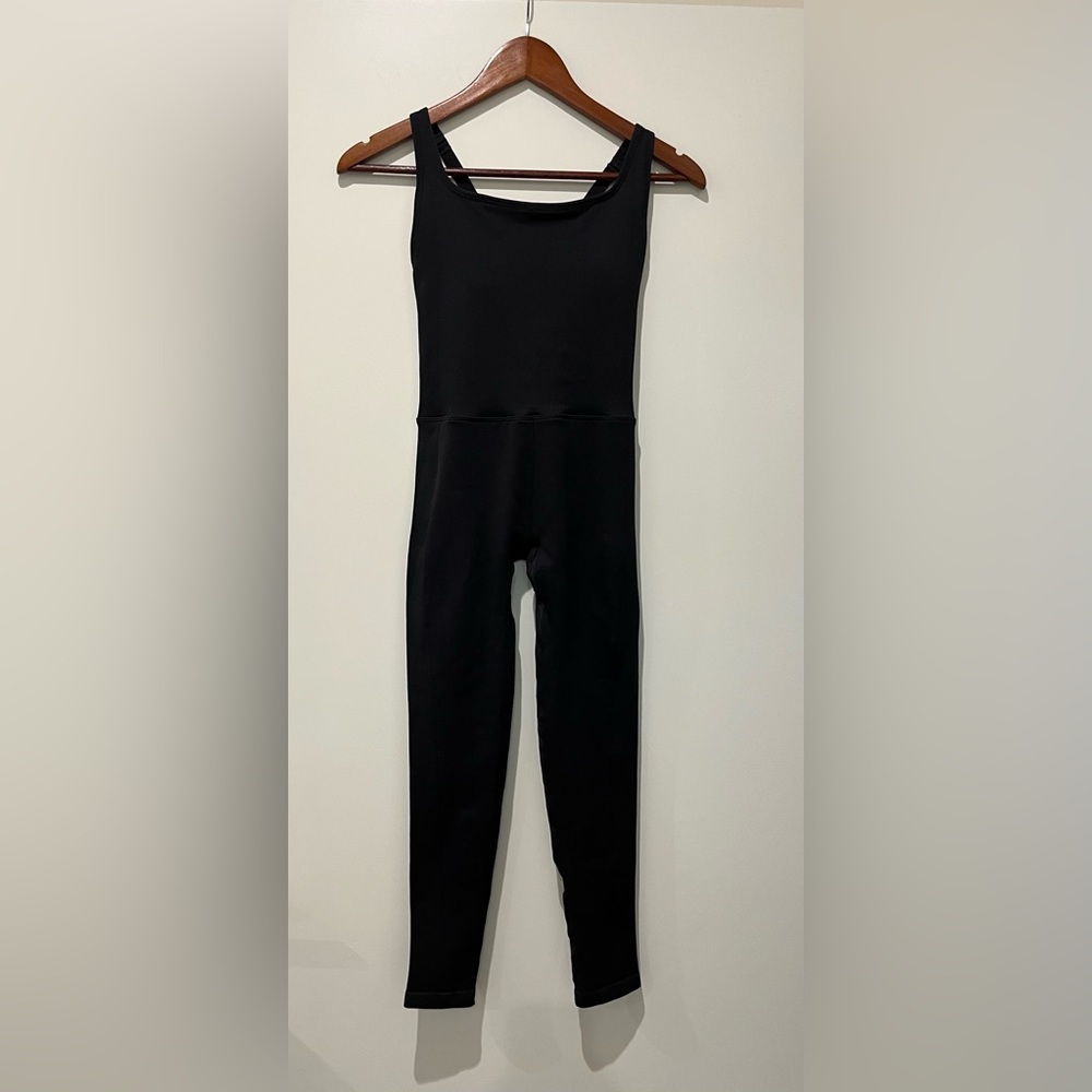 All In Motion Black Athletic Jumpsuit Small Stretchy